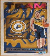 Tyrese Haliburton #6 Basketball Cards 2022 Panini Origins Team