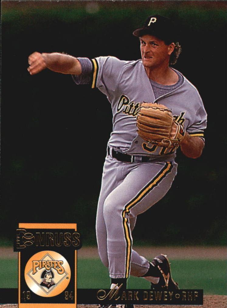 Mark Dewey #102 Baseball Cards 1994 Donruss