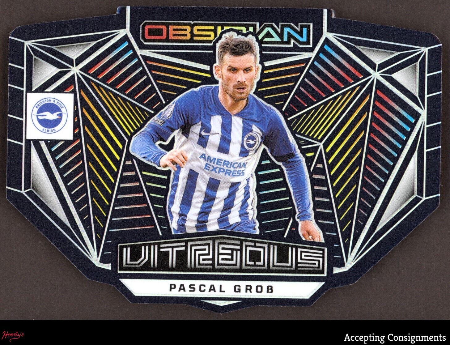 Pascal Gross #4 Soccer Cards 2023 Panini Obsidian Vitreous