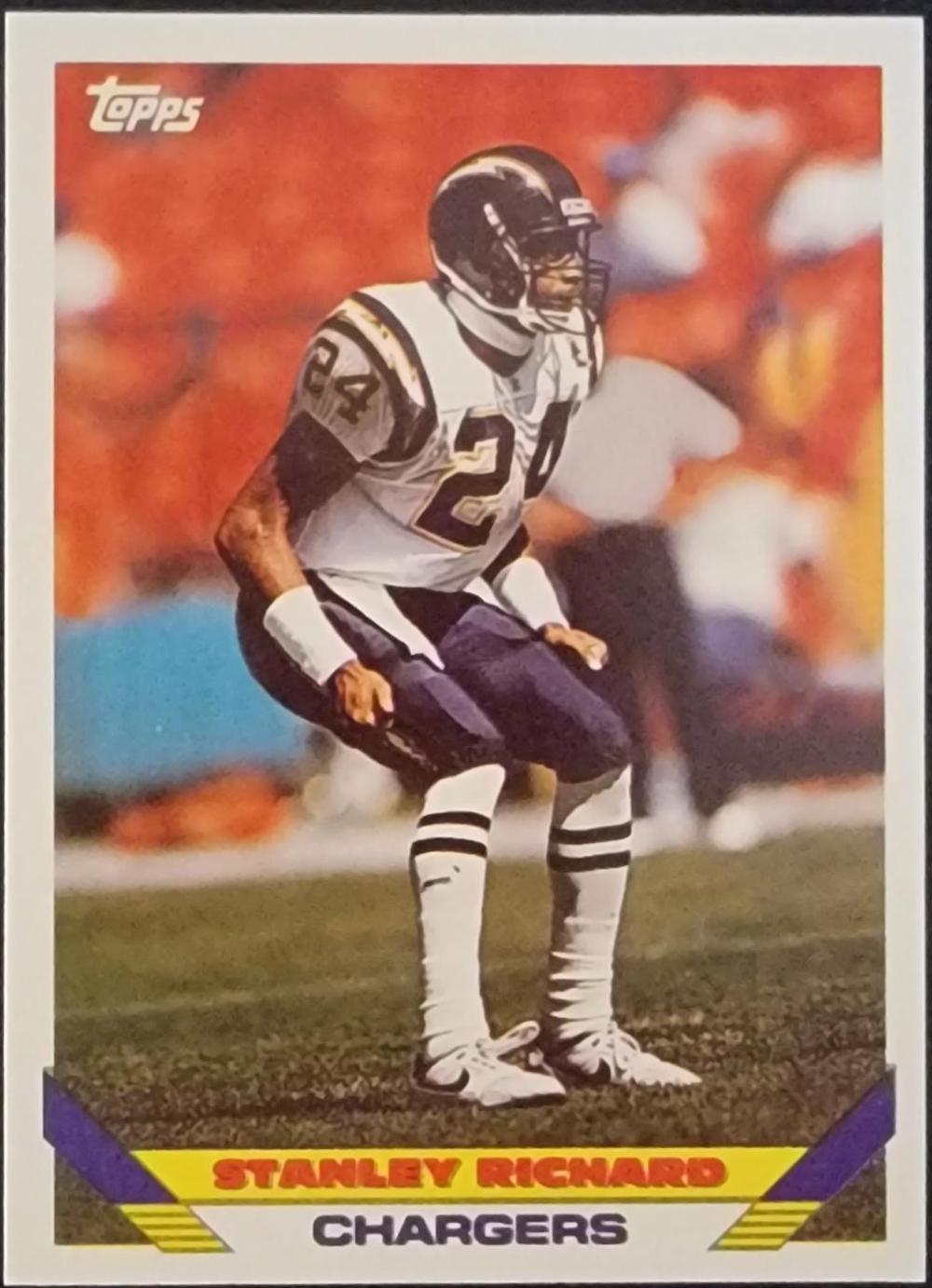 Stanley Richard #3 Football Cards 1993 Topps