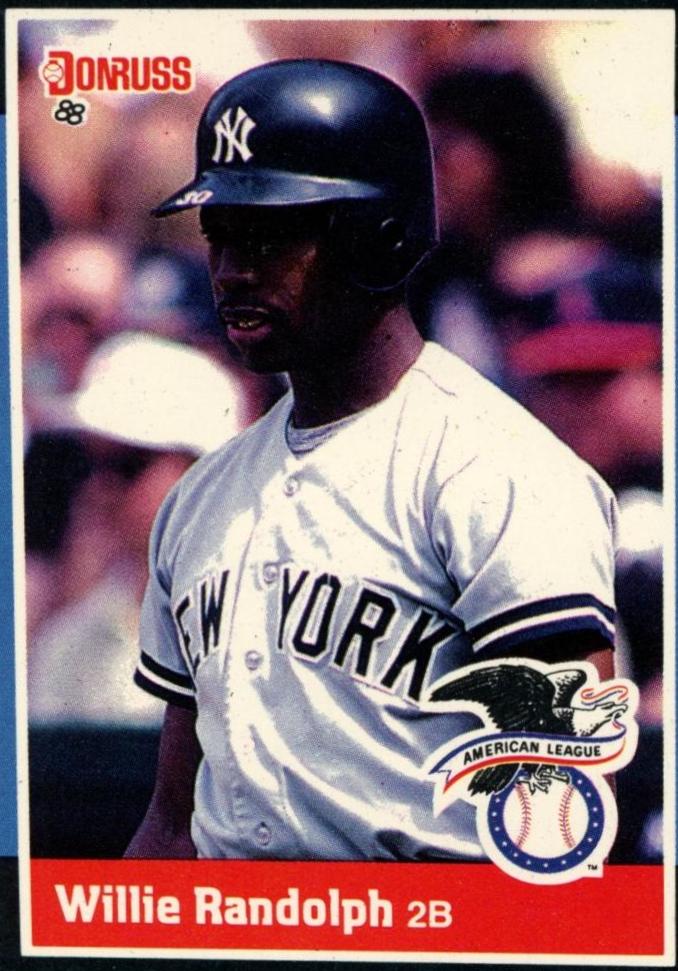 Willie Randolph #3 Baseball Cards 1988 Panini Donruss All Stars