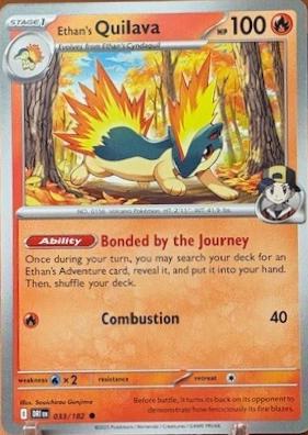Ethan's Quilava #33 Pokemon Destined Rivals