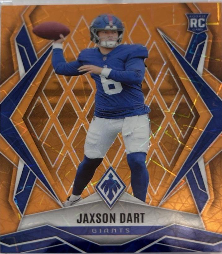 Jaxson Dart [Orange Lazer] #200 Prices | 2025 Panini Phoenix