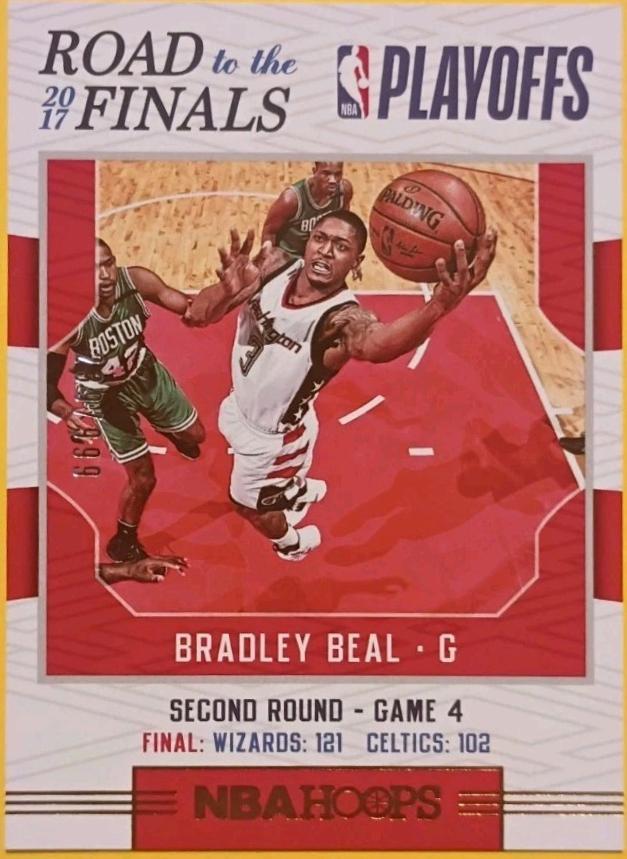 Bradley Beal #48 2017 Panini Hoops Road To The Finals Basketball