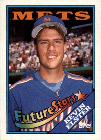 Kevin Elster #8 Baseball Cards 1988 Topps