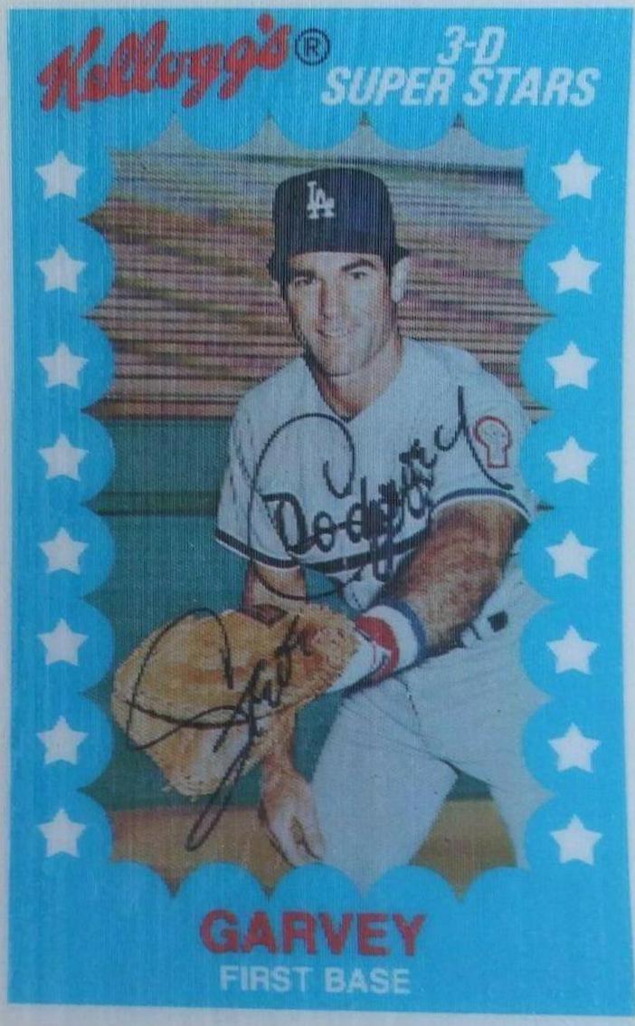 Steve Garvey #47 Baseball Cards 1982 Kellogg's