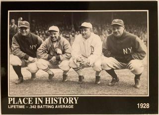 Lifetime .342 Batting Average