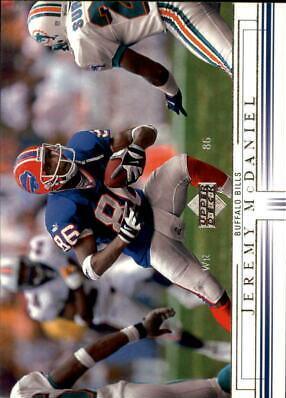 Jeremy McDaniel #21 Football Cards 2001 Upper Deck