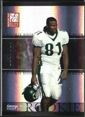 George Wrighster #156 2003 Panini Donruss Elite Football