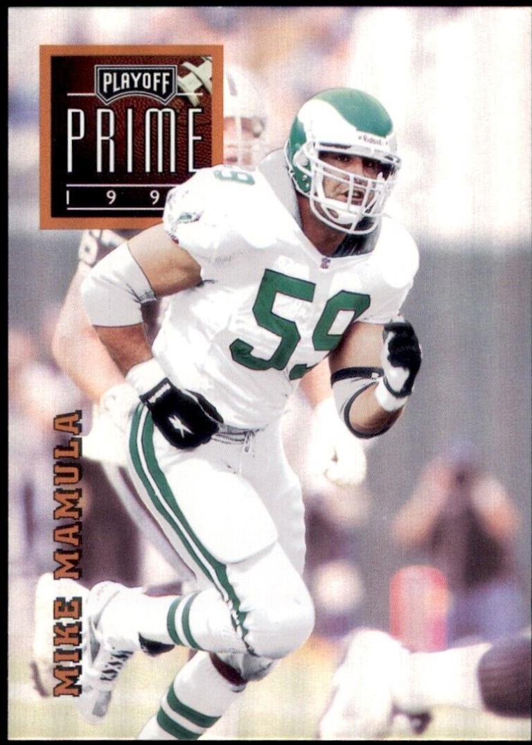 Mike Mamula #89 1996 Playoff Prime Football