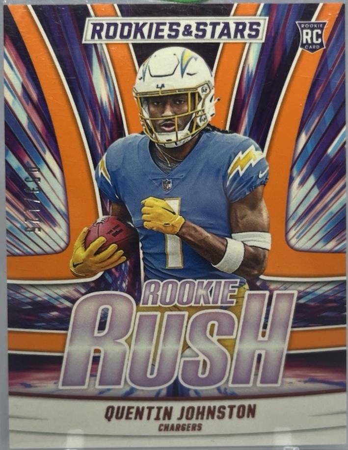 Quentin Johnston [Orange] #RR-14 Prices | 2023 Panini Rookies & Stars ...