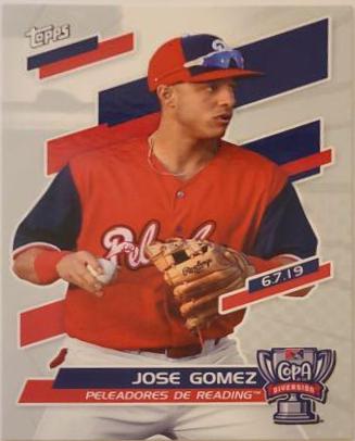 Jose Gomez #CD-JG Baseball Cards 2020 Topps Pro Debut
