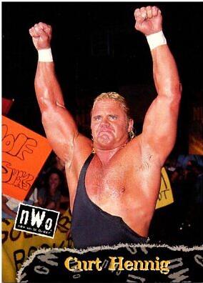 Curt Hennig #37 Wrestling Cards 1998 Topps WCW/nWo