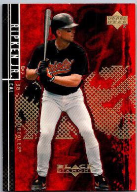 Cal Ripken #21 Baseball Cards 2000 Upper Deck Black Diamond Rookie Edition