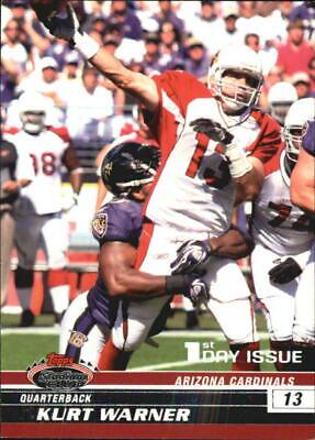 Kurt Warner #35 Football Cards 2008 Stadium Club