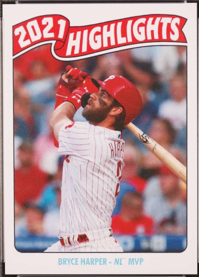 Bryce Harper #143 2021 Topps Throwback Thursday Baseball