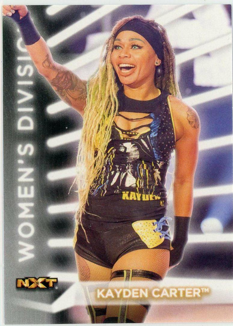 Kayden Carter #R-39 Wrestling Cards 2021 Topps WWE Women’s Division Roster
