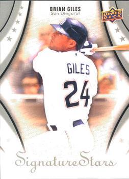 Brian Giles #18 Baseball Cards 2009 Upper Deck Signature Stars