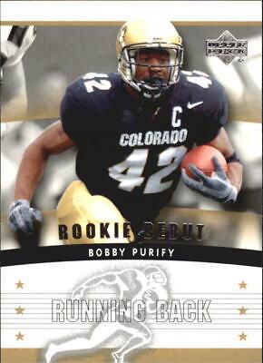 Bobby Purify #199 2005 Upper Deck Rookie Debut Football