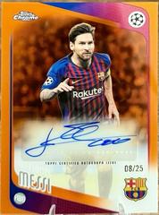 Lionel Messi [Orange] #CLA-LM Prices | 2025 Topps Chrome UEFA