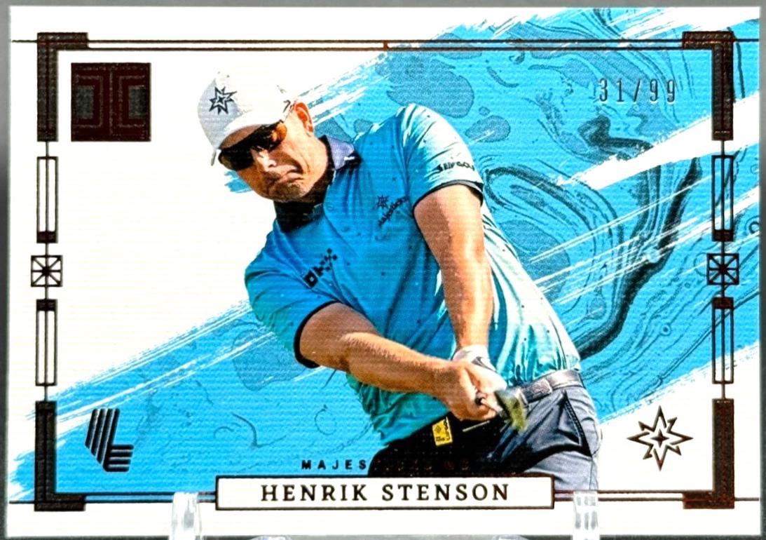 Henrik Stenson #85 2024 Panini Impeccable LIV Golf
