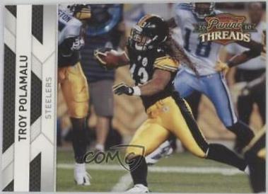 Troy Polamalu #119 Football Cards 2010 Panini Threads