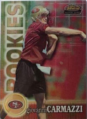 Giovanni Carmazzi #160 2000 Topps Finest Football