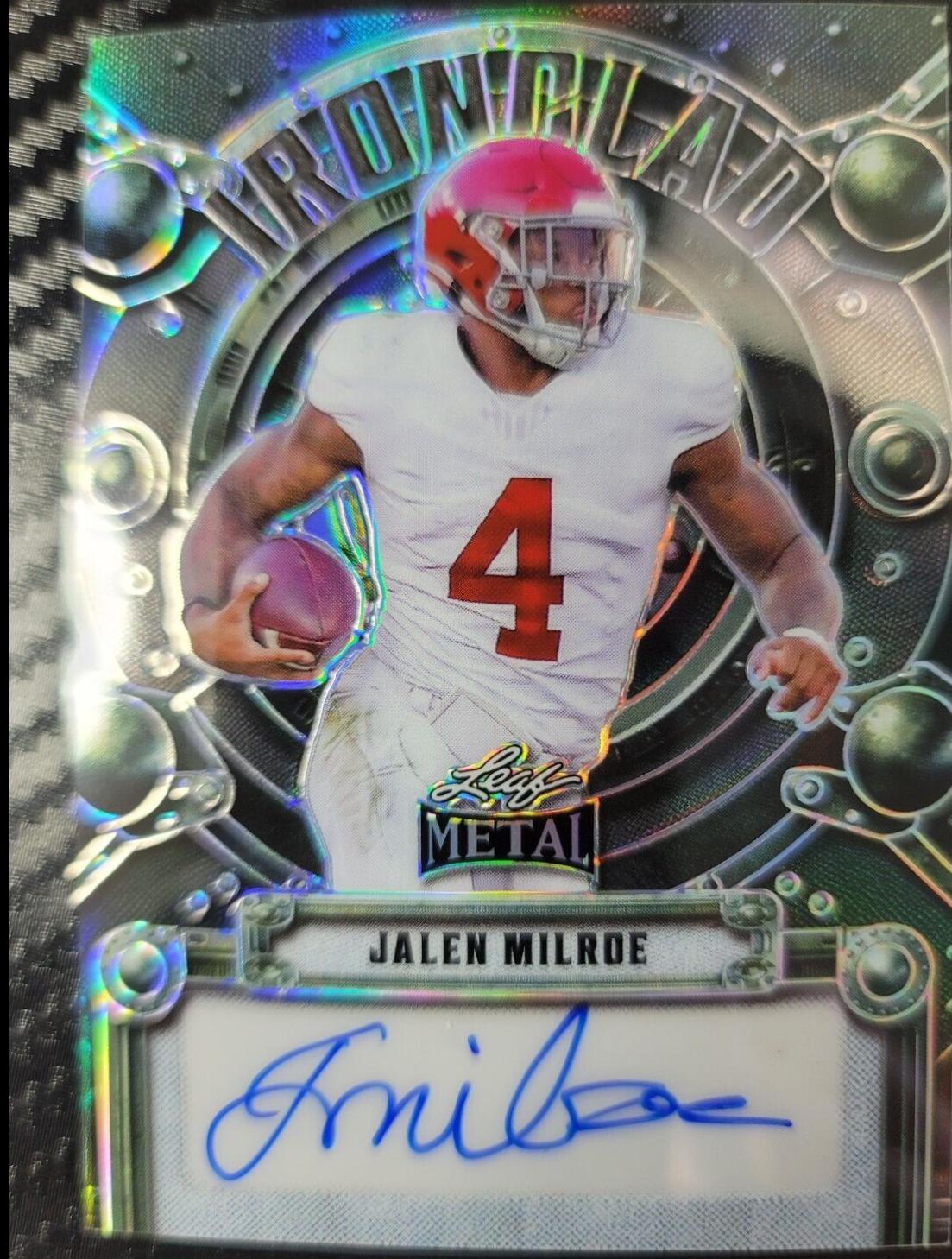 Jalen Milroe [Silver Prismatic] #IC-JM1