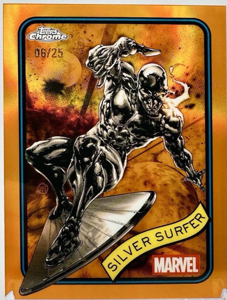 Silver Surfer Orange Refractor
