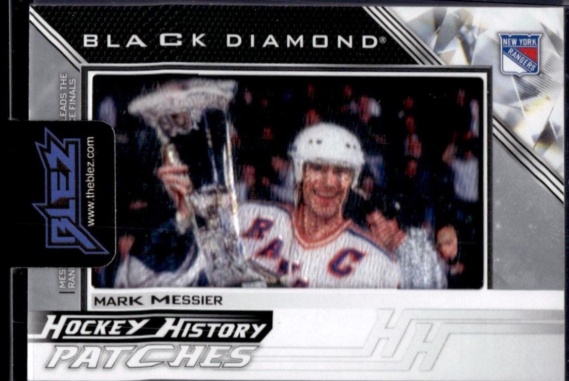 Mark Messier #HHP-MM Hockey Cards 2024 Upper Deck Black Diamond History Patch