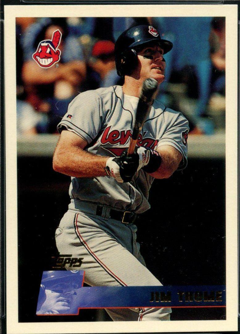 Jim Thome #253 Baseball Cards 1996 Topps
