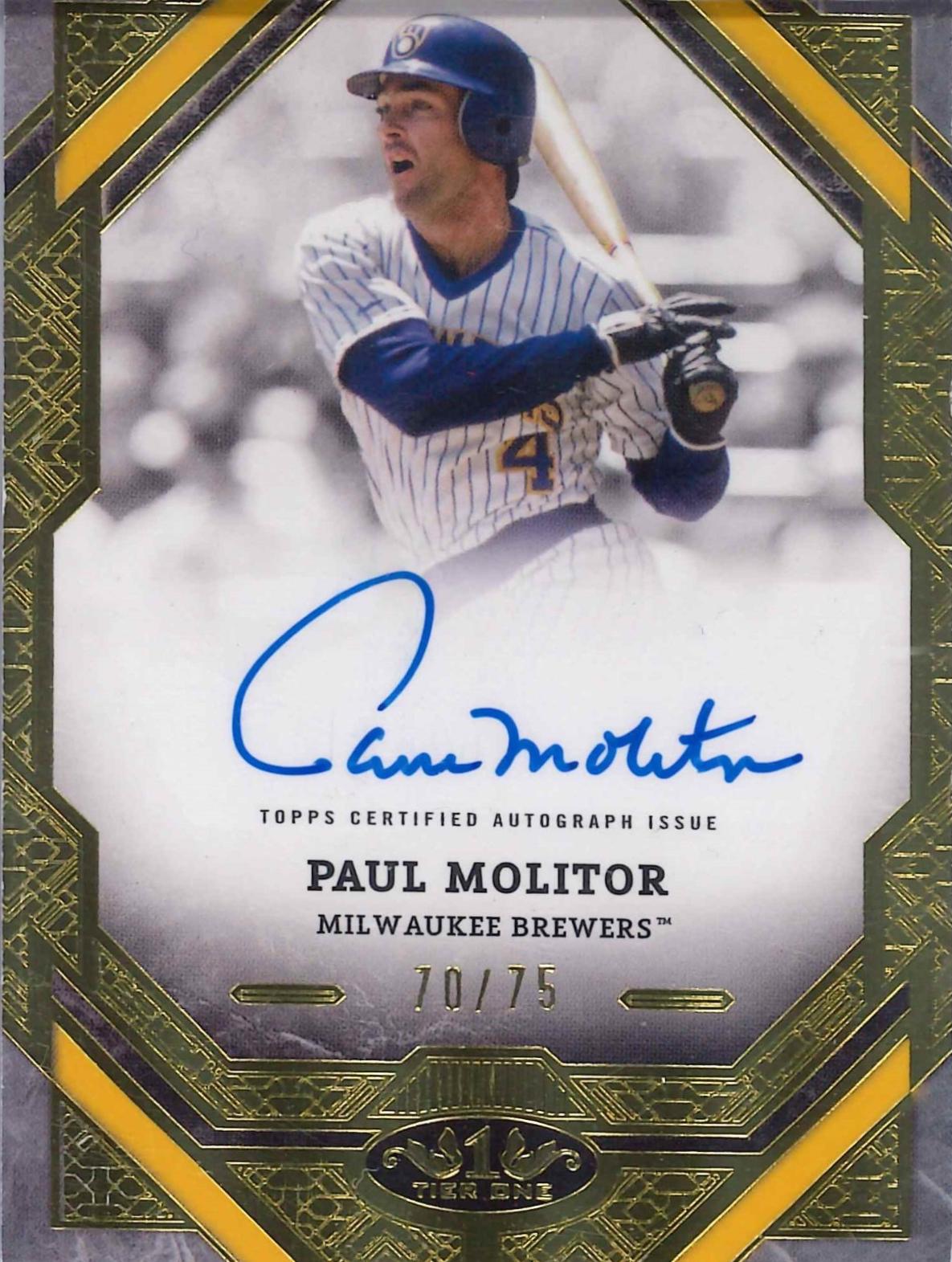 Paul Molitor #T1A-PM