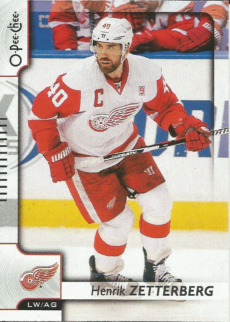 Henrik Zetterberg #30 2017 O Pee Chee Hockey