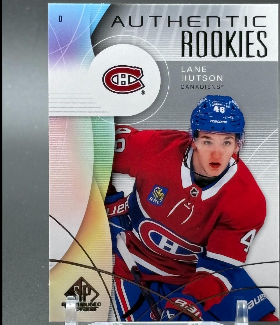 Lane Hutson #279 Hockey Cards 2024 SP Game Used
