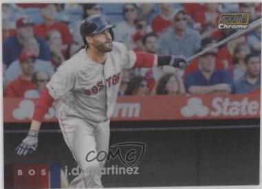 J.D. Martinez #135 2020 Stadium Club Chrome Baseball