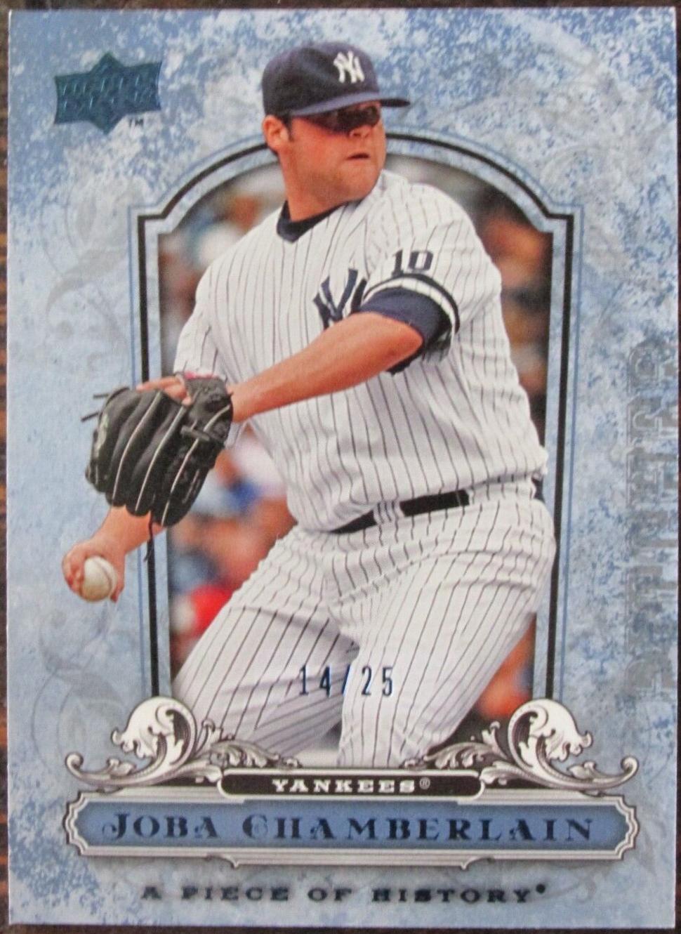 Joba Chamberlain #67 Baseball Cards 2008 Upper Deck Piece of History