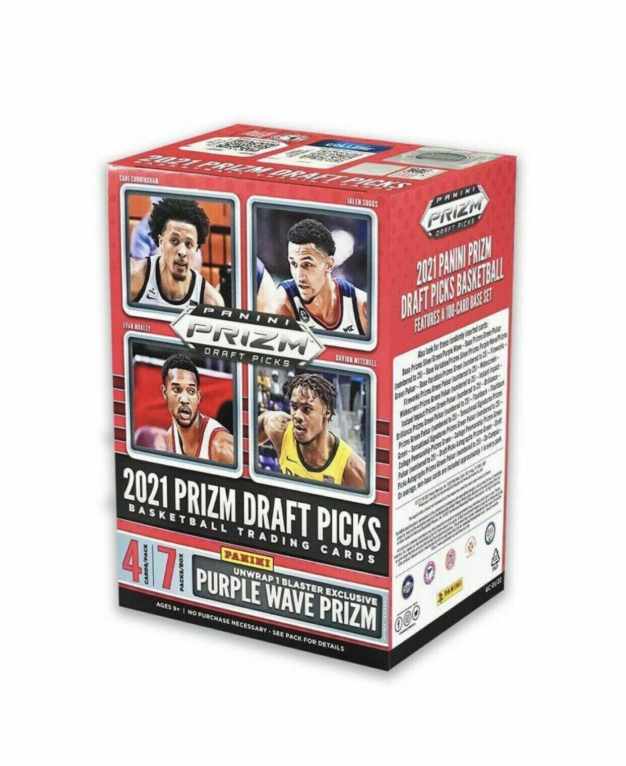 Blaster Box Basketball Cards 2021 Panini Prizm Draft Picks