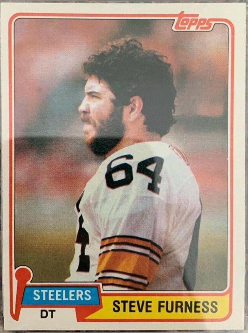 Steve Furness #436 Football Cards 1981 Topps