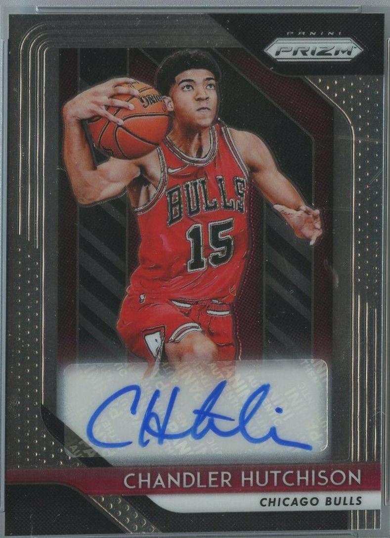 Chandler Hutchison #RSCHS Basketball Cards 2018 Panini Prizm Rookie Signatures
