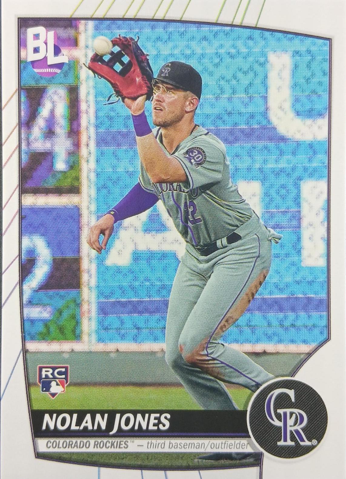 Nolan Jones #176 Baseball Cards 2023 Topps Big League