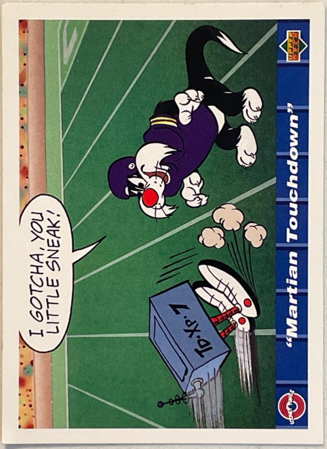 Martian Touchdown #162 1992 Upper Deck Comic Ball 4 Football