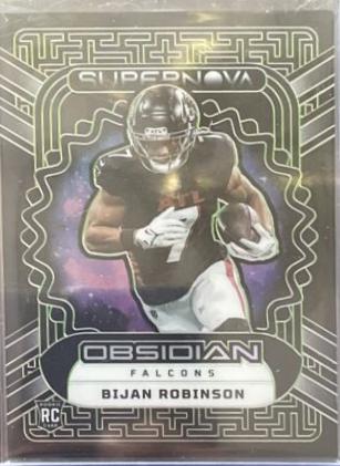 Bijan Robinson [Green Electric Etch] #11