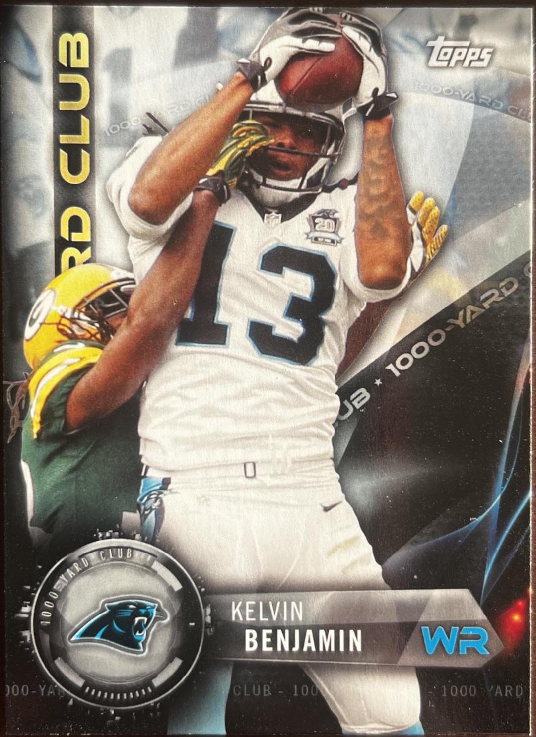 Kelvin Benjamin #1KYC-KB Football Cards 2015 Topps 1,000 Yard Club