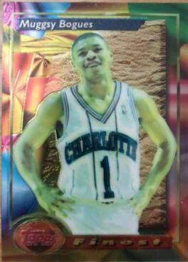 Muggsy Bogues #53 Basketball Cards 1993 Finest