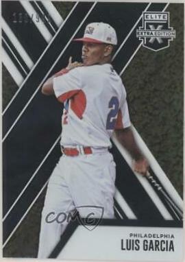 Luis Garcia #125 2017 Panini Elite Extra Edition Baseball