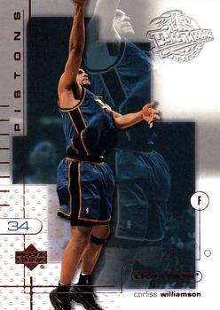 Corliss Williamson #24 Basketball Cards 2001 Upper Deck Ovation