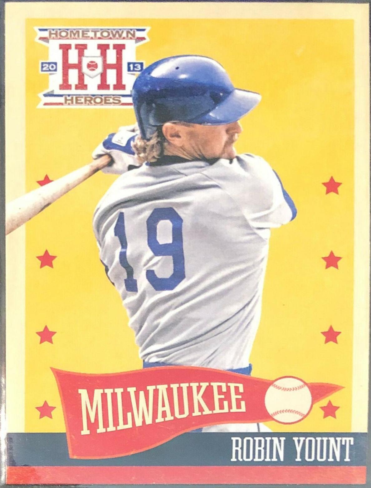 Robin Yount #19 Baseball Cards 2013 Panini Hometown Heroes