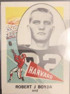 Bob Boyda #110 Football Cards 1961 NU Card