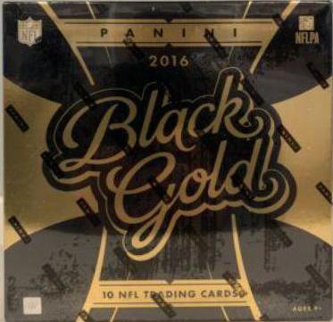 Hobby Box Football Cards 2016 Panini Black Gold