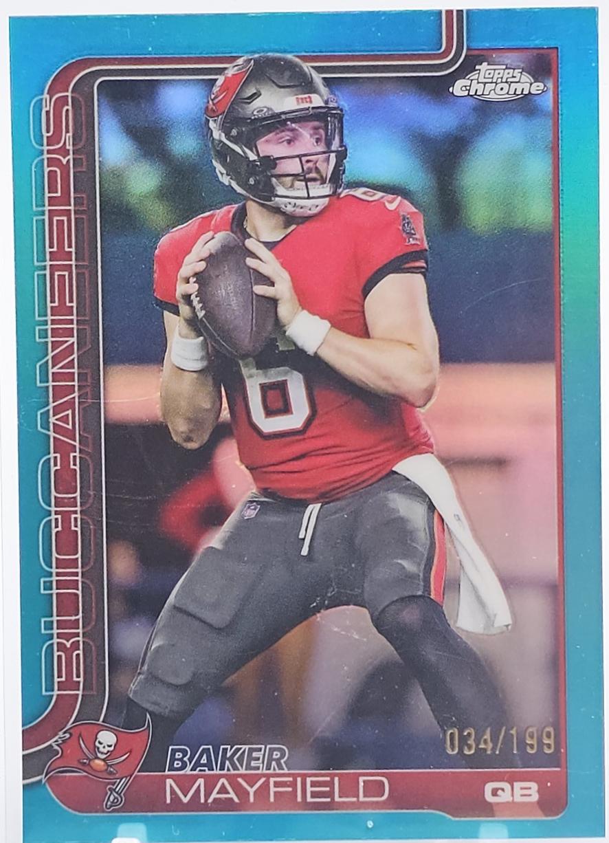 Baker Mayfield [Aqua Refractor] #281